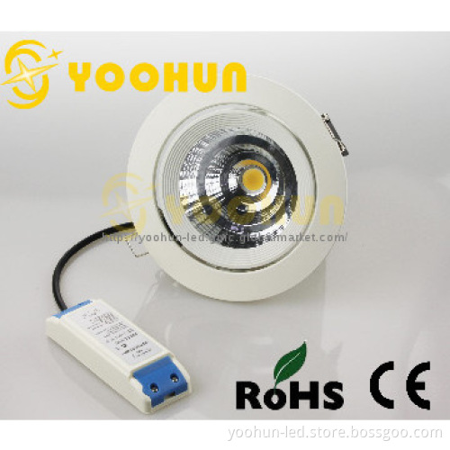 2014 TUV&SAA 20w(10-30) high CRI adjustable led downlight gimbal
